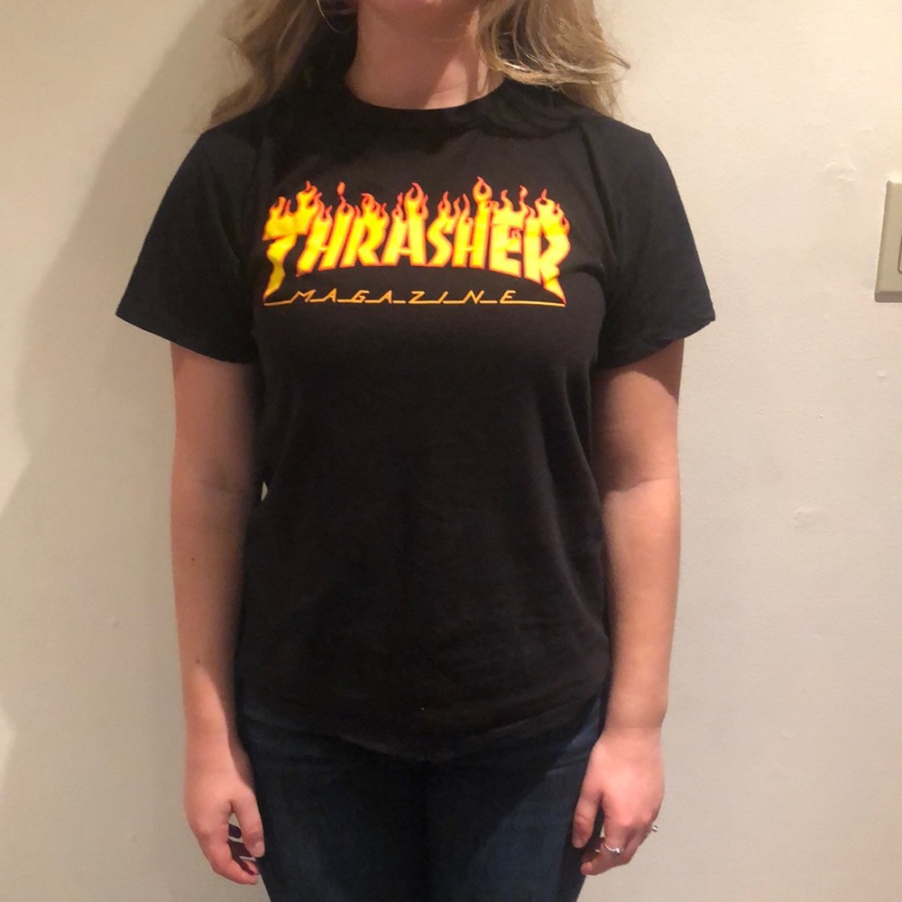 Flame thrasher shirt